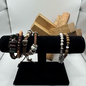 Lot of 3 Fashion Boho Bracelets NEW‎